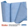 Wypall Towels & Wipes, Denim Blue, Roll, Hydroknit*, 2; 450 Wipes, 11.1" x 13.4", Unscented KCC 12889